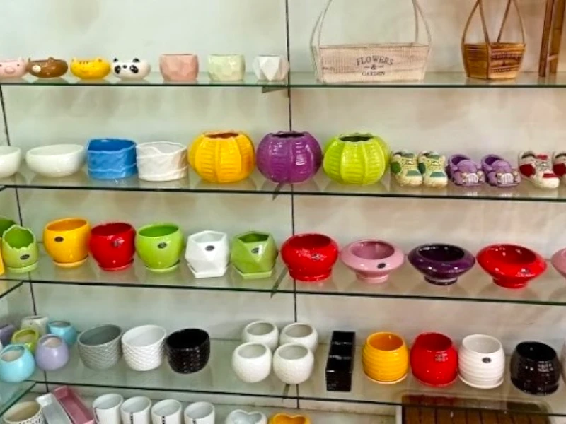 Ceramic pots showroom dnf ceramics
