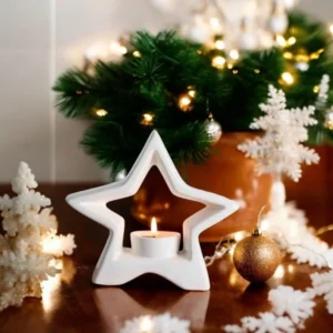 Ceramic Diya & Candle Holders