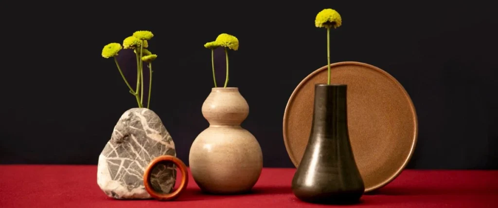 Ceramic vases