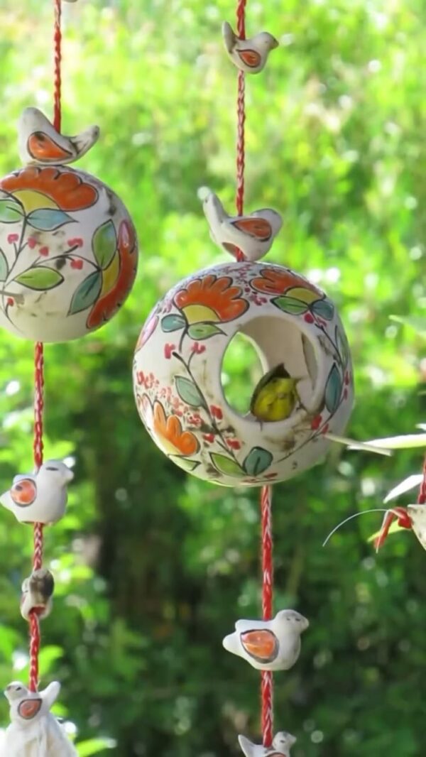 hanging bird feeders