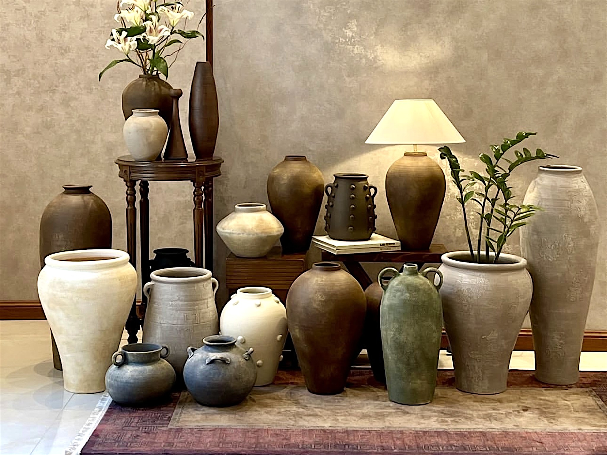 Vintage Antique Terracotta Artisanal Aesthetic Home decor