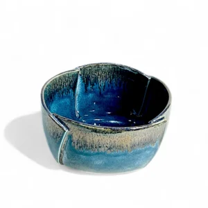 Midnight Azure Ceramic Bowl