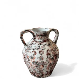 Santorini Rust Textured Vase