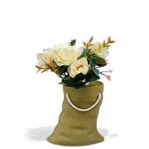 Olive Tote Vase