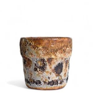 Earthfire Textured Ceramic Planter