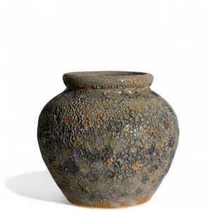 Volcanic Texture Floral Vase