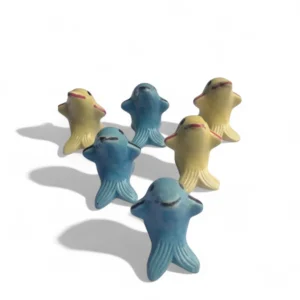 Handcrafted Mini Ceramic Fish Figurines