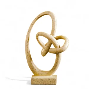 Abstract Infinity Loop Sculpture