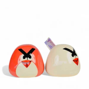 Angry Birds Ceramic Coin Bank Set – Fun Money Saver Duo