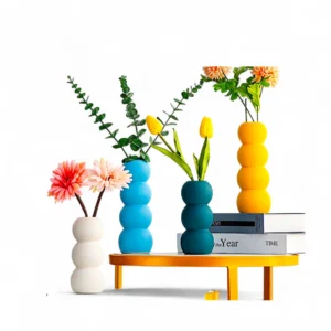 Nordic Bubble Vases – Set of 4