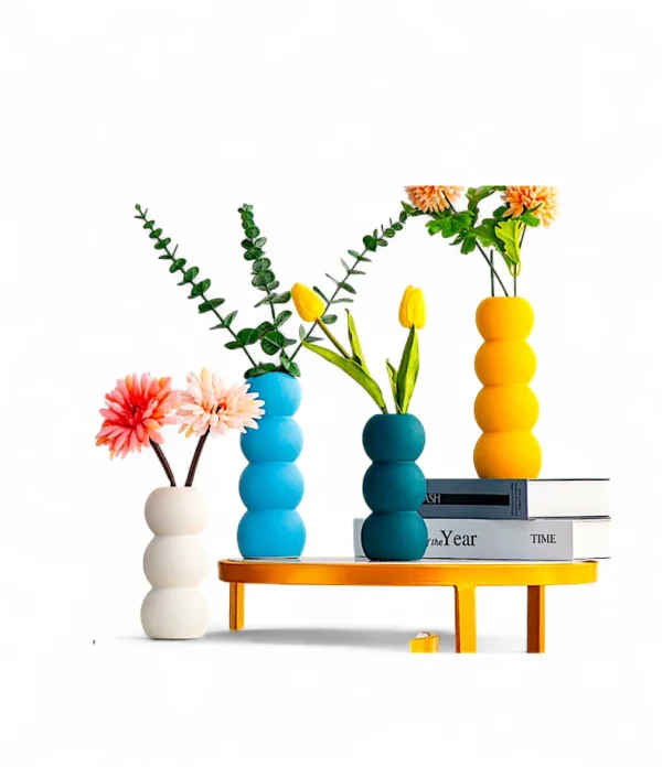 Nordic Bubble Vases – Set of 4