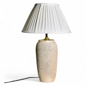 Sandstone Textured Ceramic Table Lamp