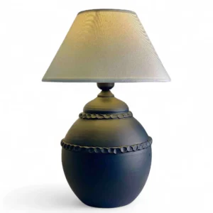 Midnight Matte Ceramic Table Lamp
