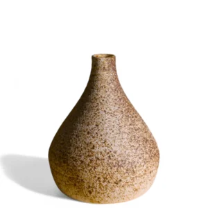 Rustic Sandstone Speckled Ceramic Vase