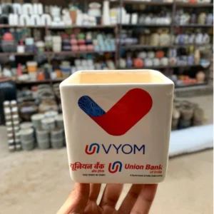 Custom Corporate Logo Pot for Desk & Gifting