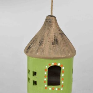 Little Meadow Hand-Painted Ceramic Birdhouse