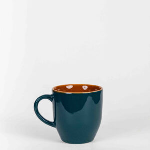 Teal Ember Ceramic Mug
