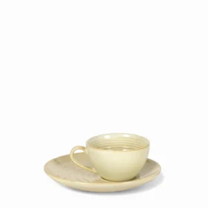 Retro Glow Lemon Haze Cappuccino Cup