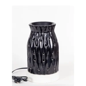 Midnight Ripple Ceramic Aroma Oil Burner & Diffuser