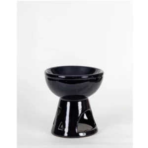 Obsidian Glow Ceramic Aroma Burner
