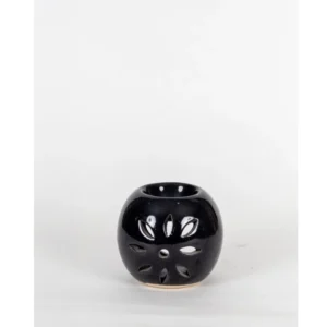 Midnight Petal Ceramic Aroma Burner