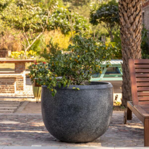 StoneAura Bowl Planter
