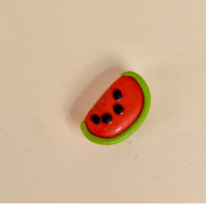 Clay Watermelon Slice Fridge Magnet
