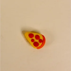 Clay Pizza Slice Fridge Magnet – Mini Food Design