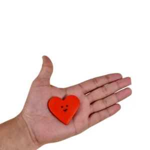 Smiley Heart Refrigerator Magnet