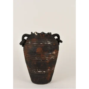 Vintage Rustic Antique Aged Finish Decorative Vase