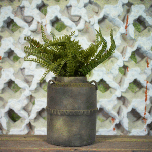 Vintage Milk Can Decorative Vase