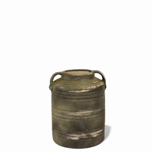 Vintage Barrel Milk Can Vase