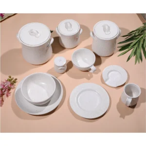 Ivory Loom Serveware Collection