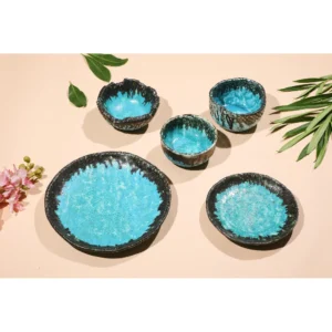 Aqua Crater Serveware Collection