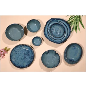 Storm Blue Serveware Collection