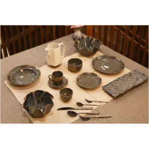 Smoked Olive Artisan Dinnerware Collection