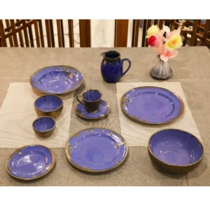 Azure Dripstone Dinnerware Collection