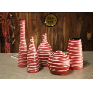 Crimson Orbit Decorative Collection