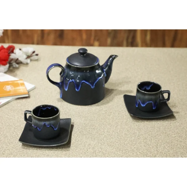 Midnight Cascade Tea Set