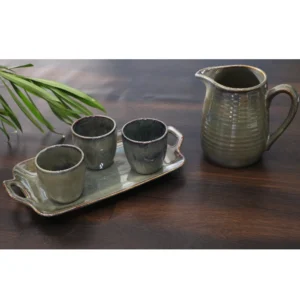 Earthstone Beverage Serving Set – 5 Pieces
