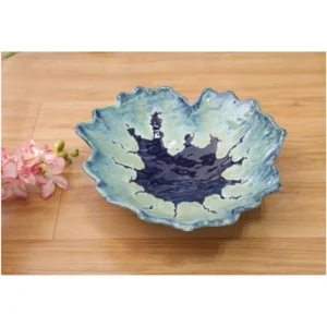 Ocean Bloom Sculpted Centerpiece Bowl