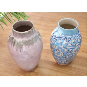 Blush Drift Ceramic Vase