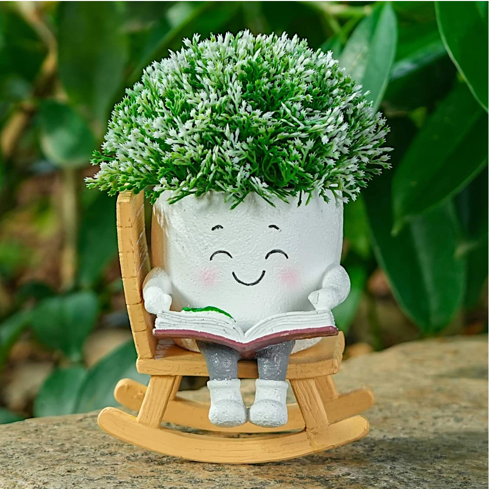 Reading Buddy Character Planter