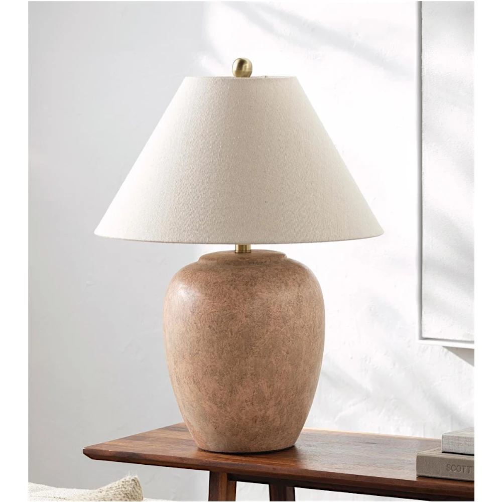 Rustic Stone Texture Table Lamp