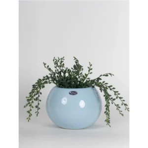 SkyGlow Glossy Round Ceramic Planter