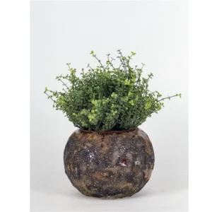 Rustic Earth Bubble Pot