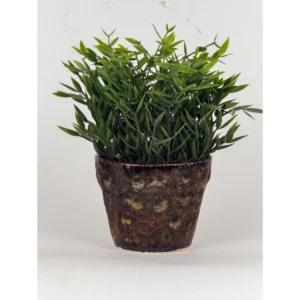 Vintage Ember Textured Planter