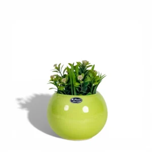 Olive Orb Ceramic Planter
