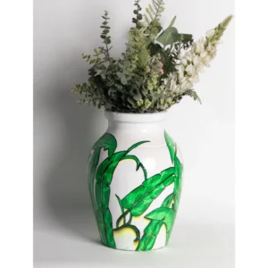 Tropical Verdant Statement Vase
