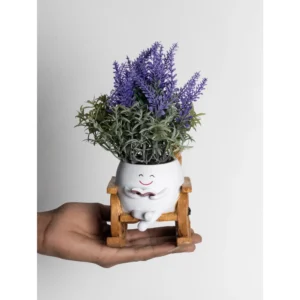 Happy Reader Cart Planter